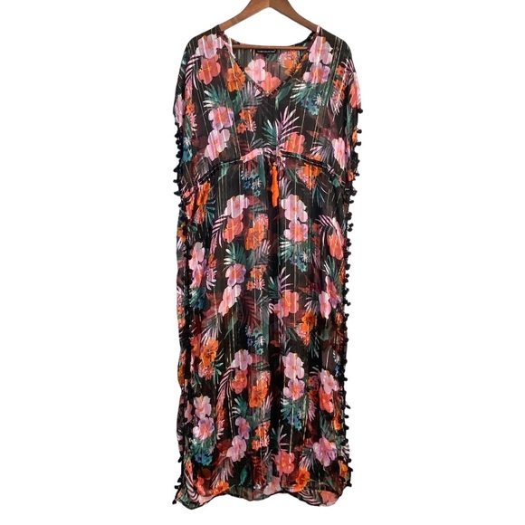 Club Z Collection Swim Cover Up Size Large - Picture 3 of 7